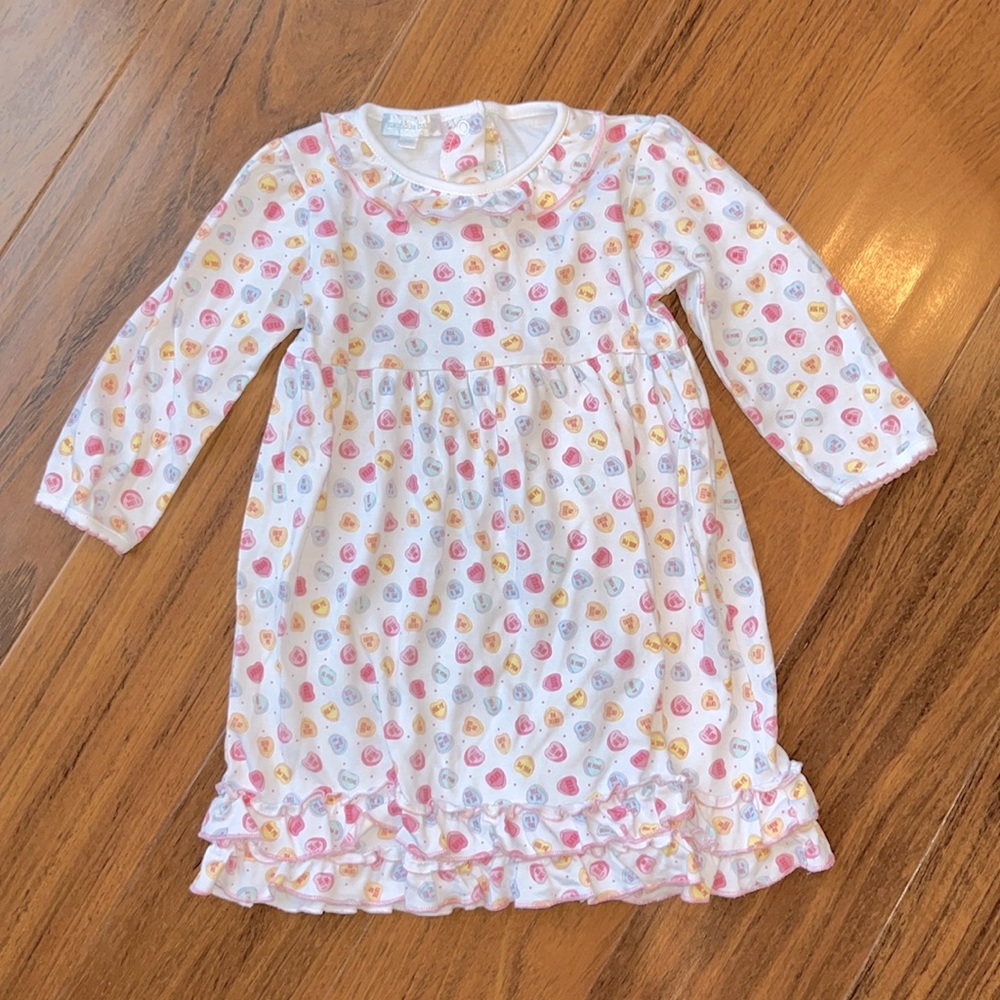 Magnolia Baby Conversation Hearts Dress 2t